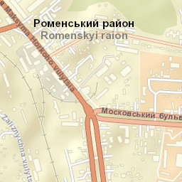 Romny Street Map