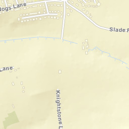 Ottery St Mary Street Map