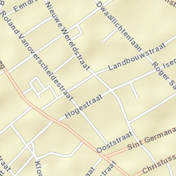Mouscron Street Map
