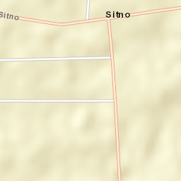 Sitno Street Map