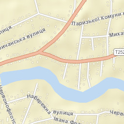 Bobrovytsya Street Map