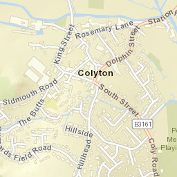 Colyton Street Map