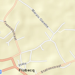 Flobecq Street Map