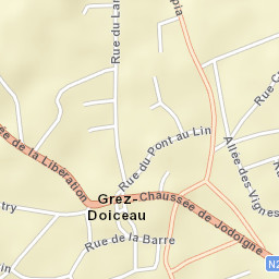 Grez-Doiceau Street Map
