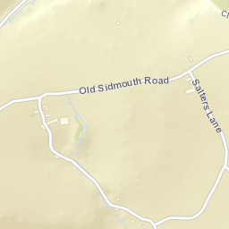 New Sidmouth Road, Colyton, Devon EX24 Street Map