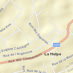 La Hulpe Street Map