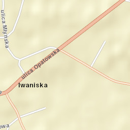 Iwaniska Street Map