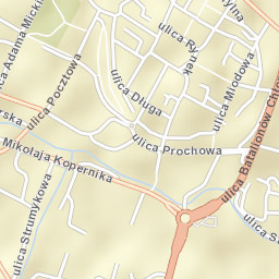 Dzierżoniów Street Map
