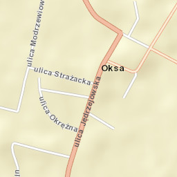 Oksa Street Map
