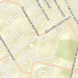 Novovolyns’k Street Map
