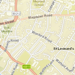 16 College Avenue, Exeter, Devon EX2, UK Street Map