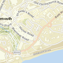 Bournemouth Street Map