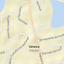 Olyka Street Map