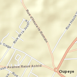 Oupeye Street Map