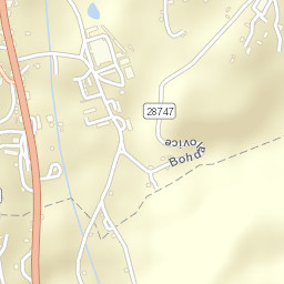 Velké Hamry Street Map