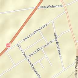 Kochanowice Street Map