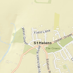 St. Helens Street Map
