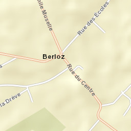 Berloz Street Map