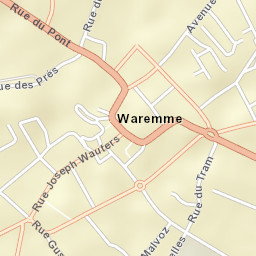 Waremme Street Map
