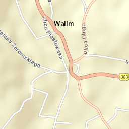 Walim Street Map