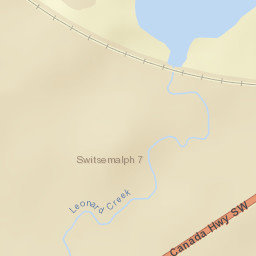 Salmon Arm Street Map