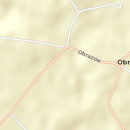 Obrazów Street Map