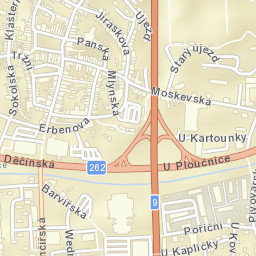 Česká Lípa Street Map