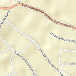 Tomarovka Street Map