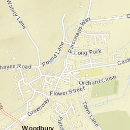 Woodbury Street Map