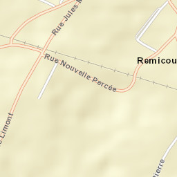 Remicourt Street Map