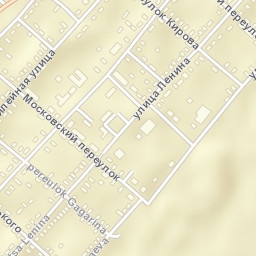 Piterka Street Map
