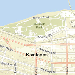 118 Victoria Street, Kamloops, BC V2C 1A2 Street Map