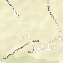 Geer Street Map