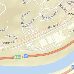 Povrly Street Map