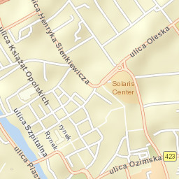 Opole Street Map