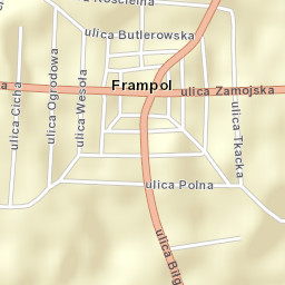 Frampol Street Map