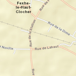 Fexhe-le-Haut-Clocher Street Map