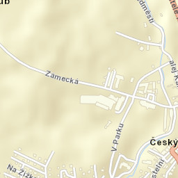Český Dub Street Map