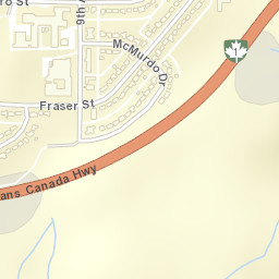 Kamloops Street Map