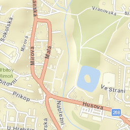 Mimoň Street Map