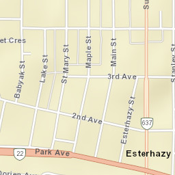 421 Main Street, Esterhazy, SK S0A 0X0 Street Map