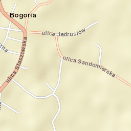 Bogoria Street Map