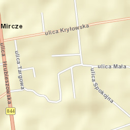 Mircze Street Map