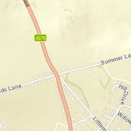 Summer Ln, Exmouth, Devon EX8, UK Street Map