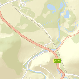 Corfe Castle Street Map