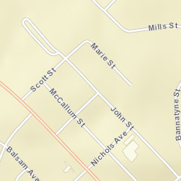 Ear Falls Street Map