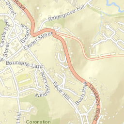 Launceston Street Map