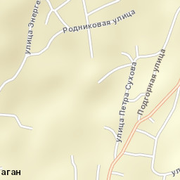 Ust’-Ulagan Street Map