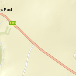 A395, Launceston, Cornwall PL15, UK Street Map