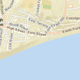 Budleigh Salterton Street Map